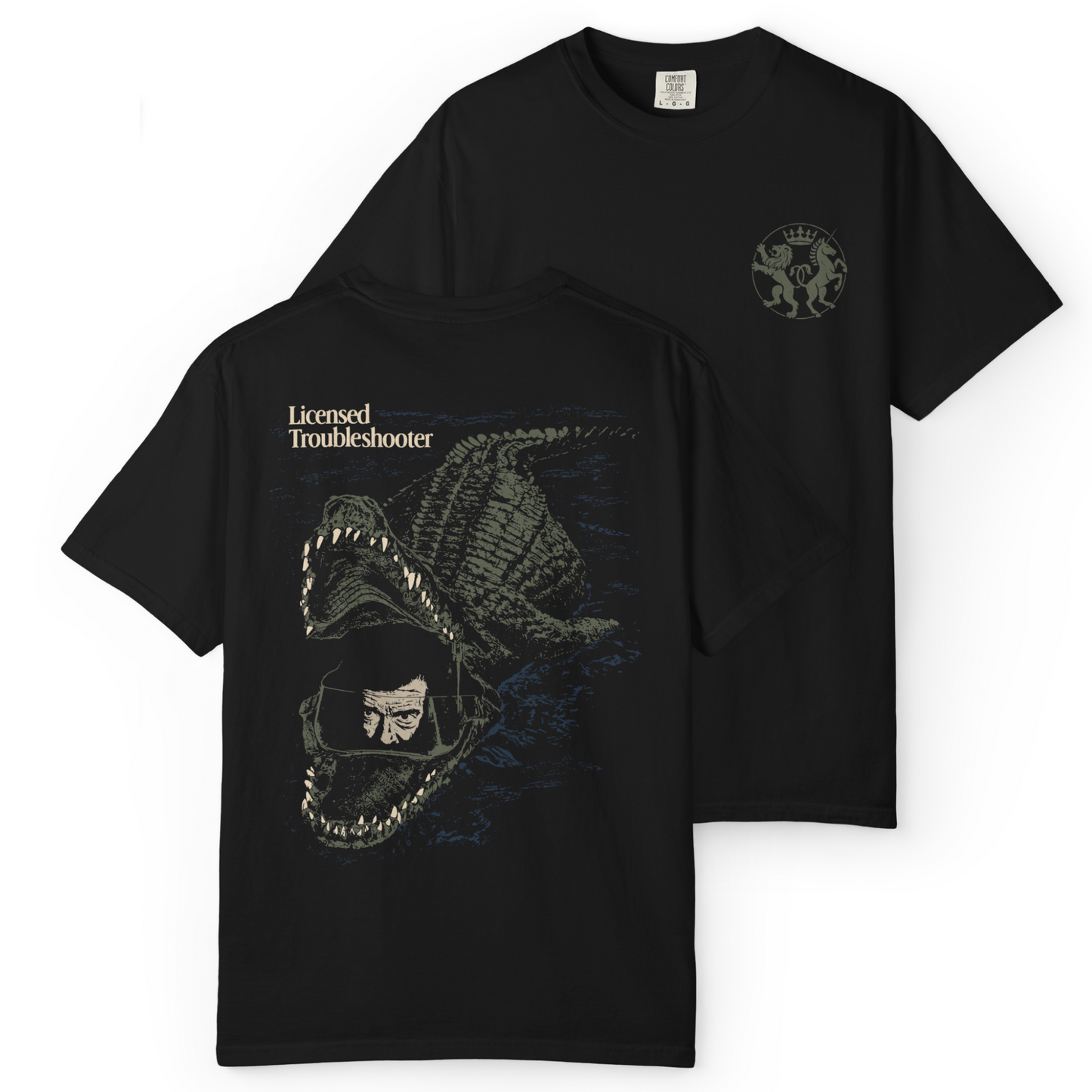 'TROUBLESHOOTER' Double-Sided Tee
