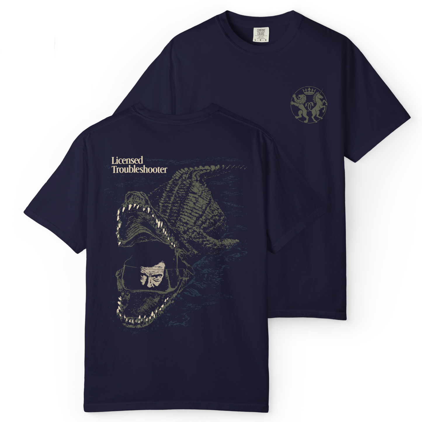 'TROUBLESHOOTER' Double-Sided Tee