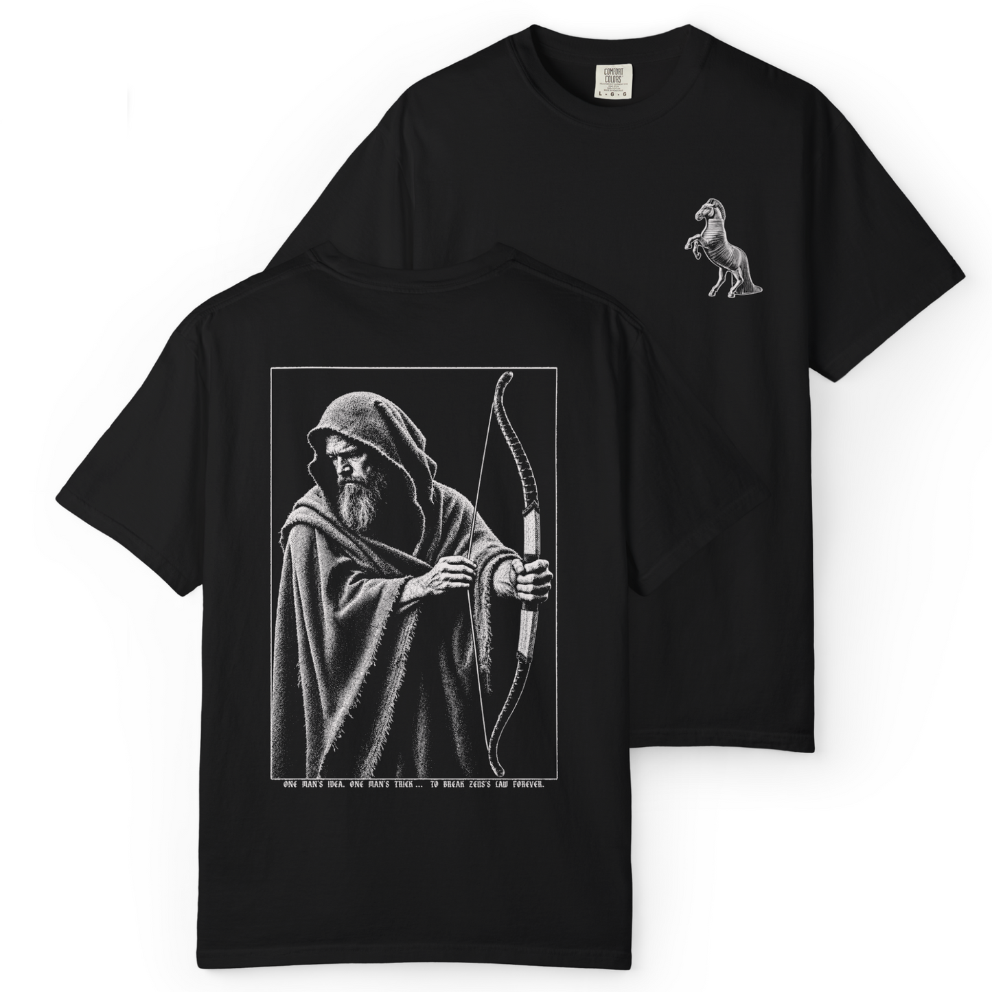 'ZUES'S LAW' Double-Sided Tee