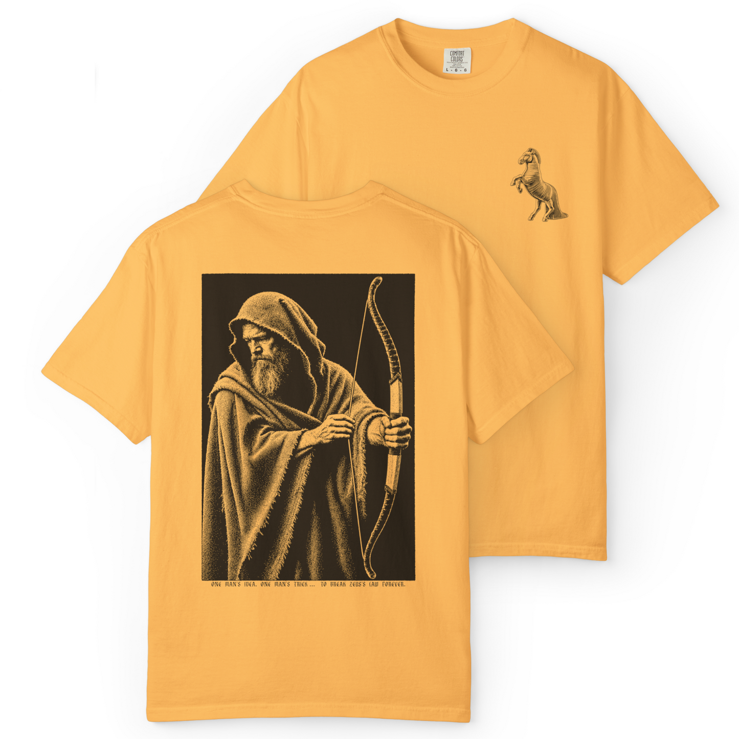 'ZUES'S LAW' Double-Sided Tee