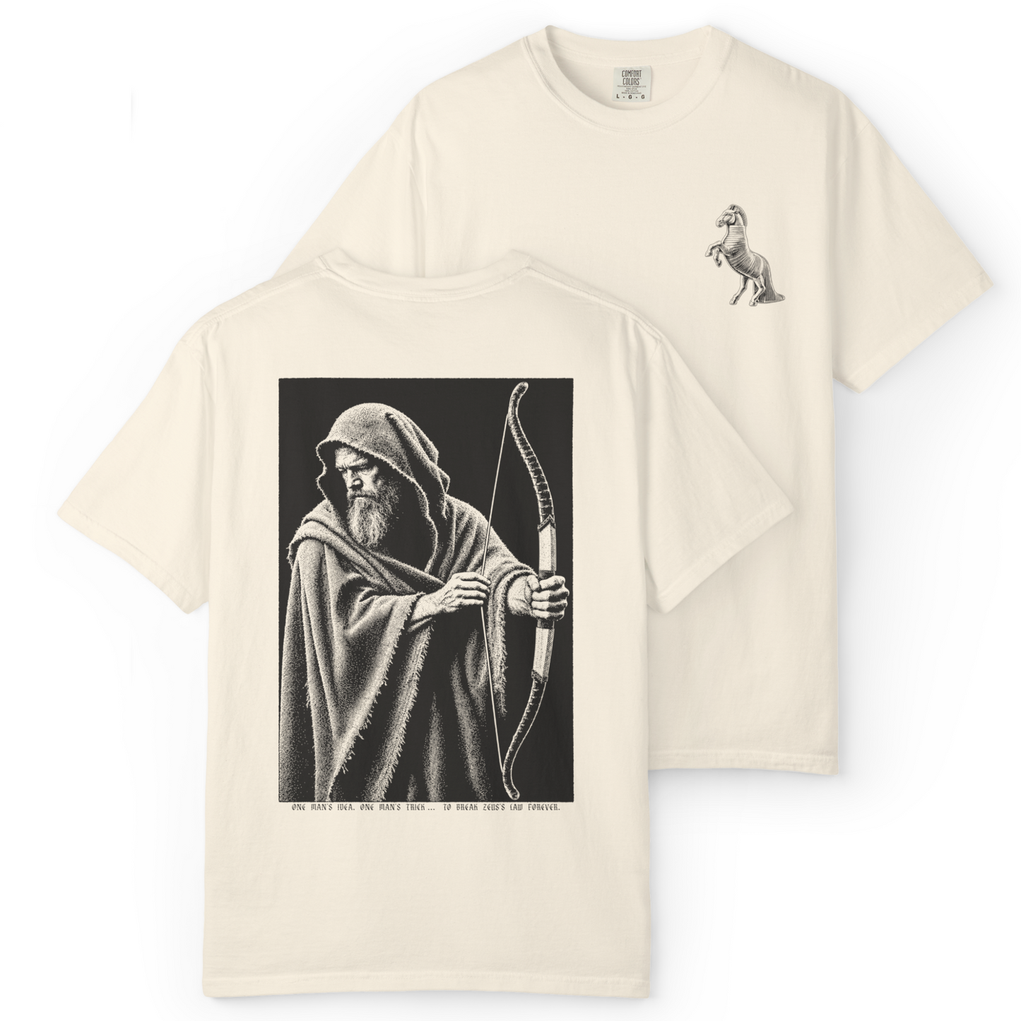 'ZUES'S LAW' Double-Sided Tee