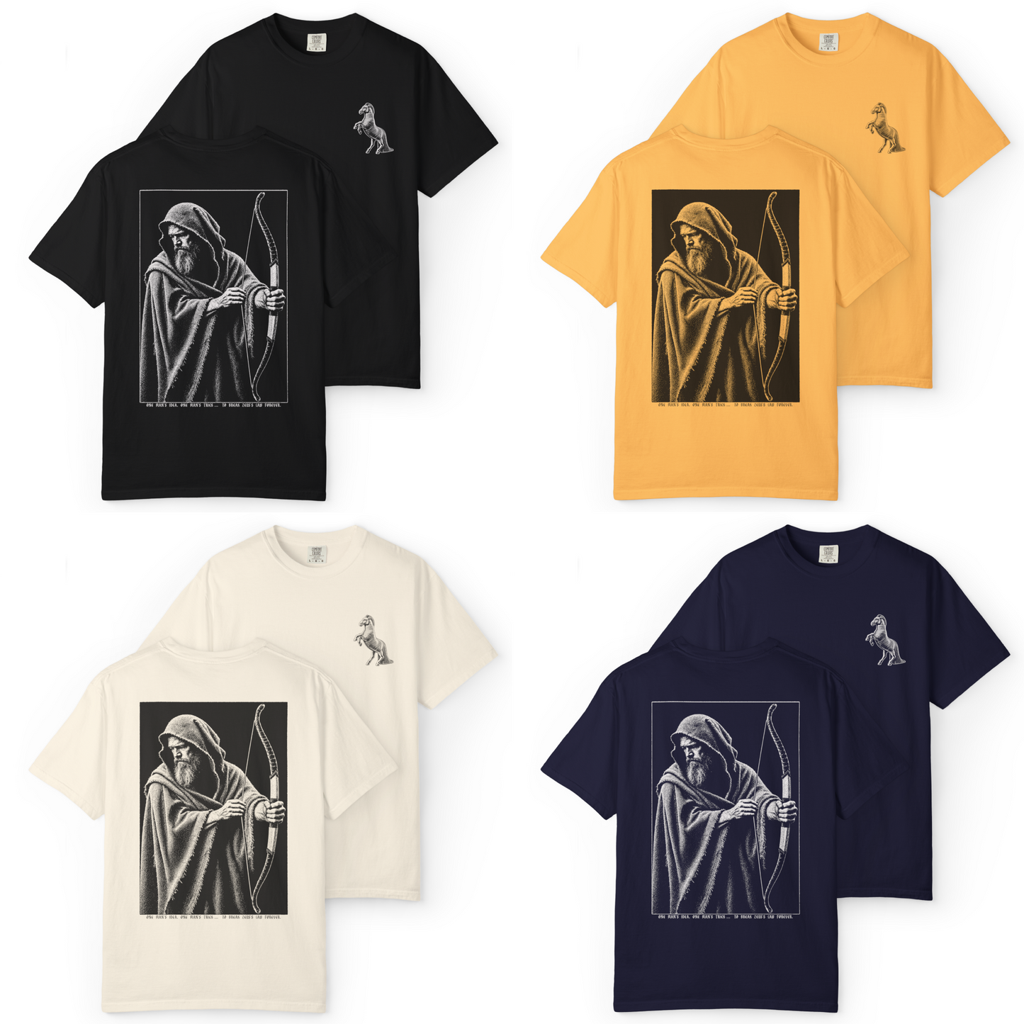 'ZUES'S LAW' Double-Sided Tee